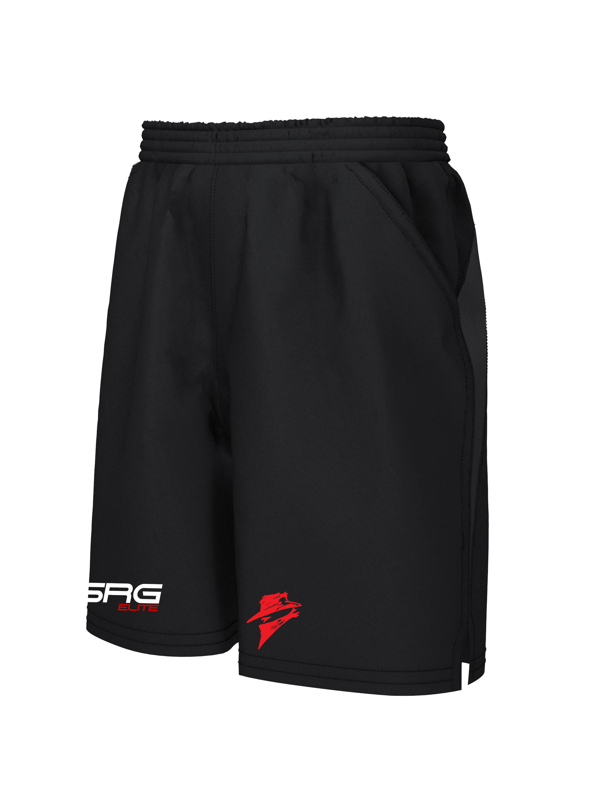 Northampton Outlaws Pro Training Shorts Black SRG Elite