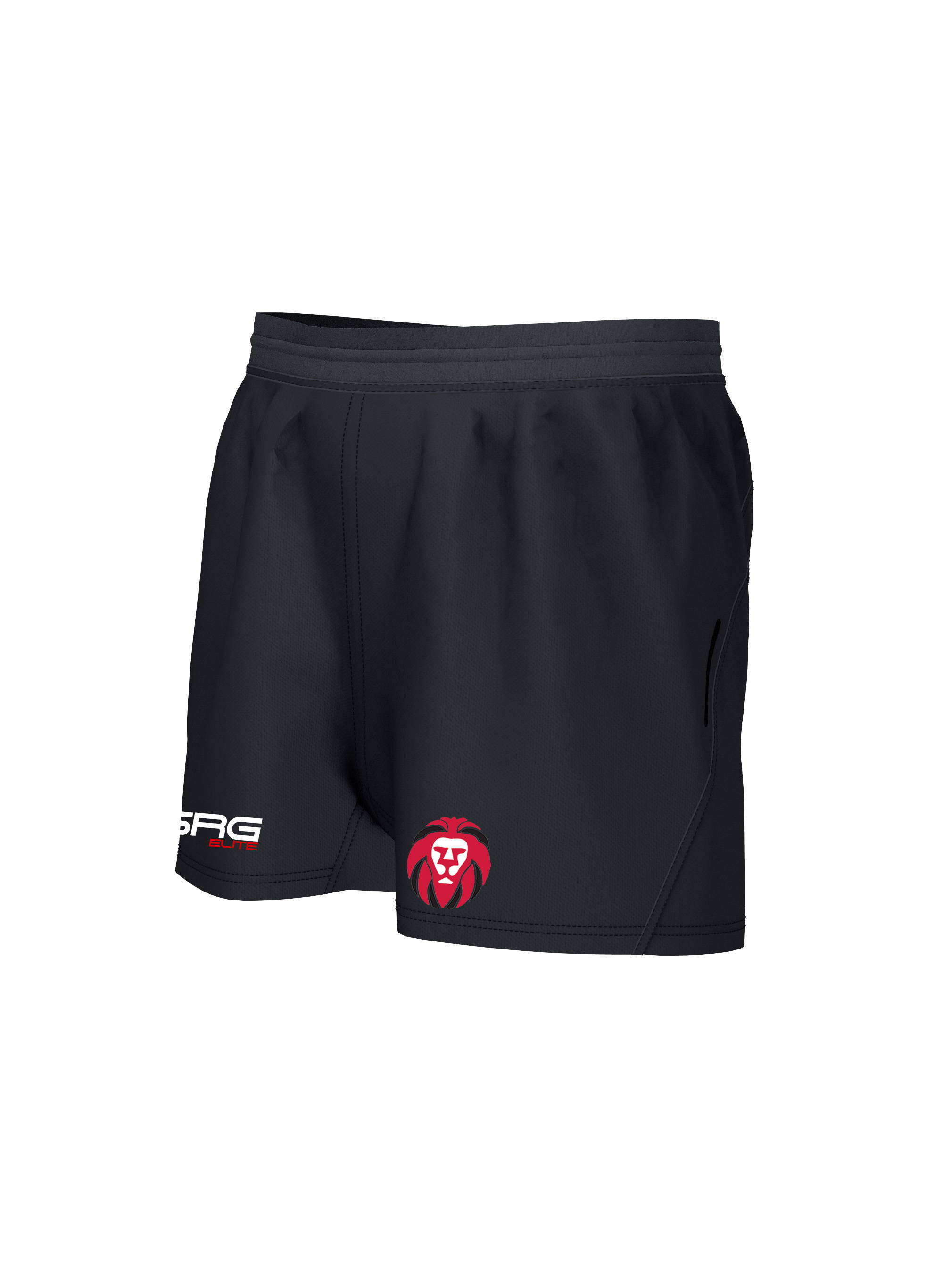 Cardiff Lions RFC Impact Rugby Shorts Black SRG Elite