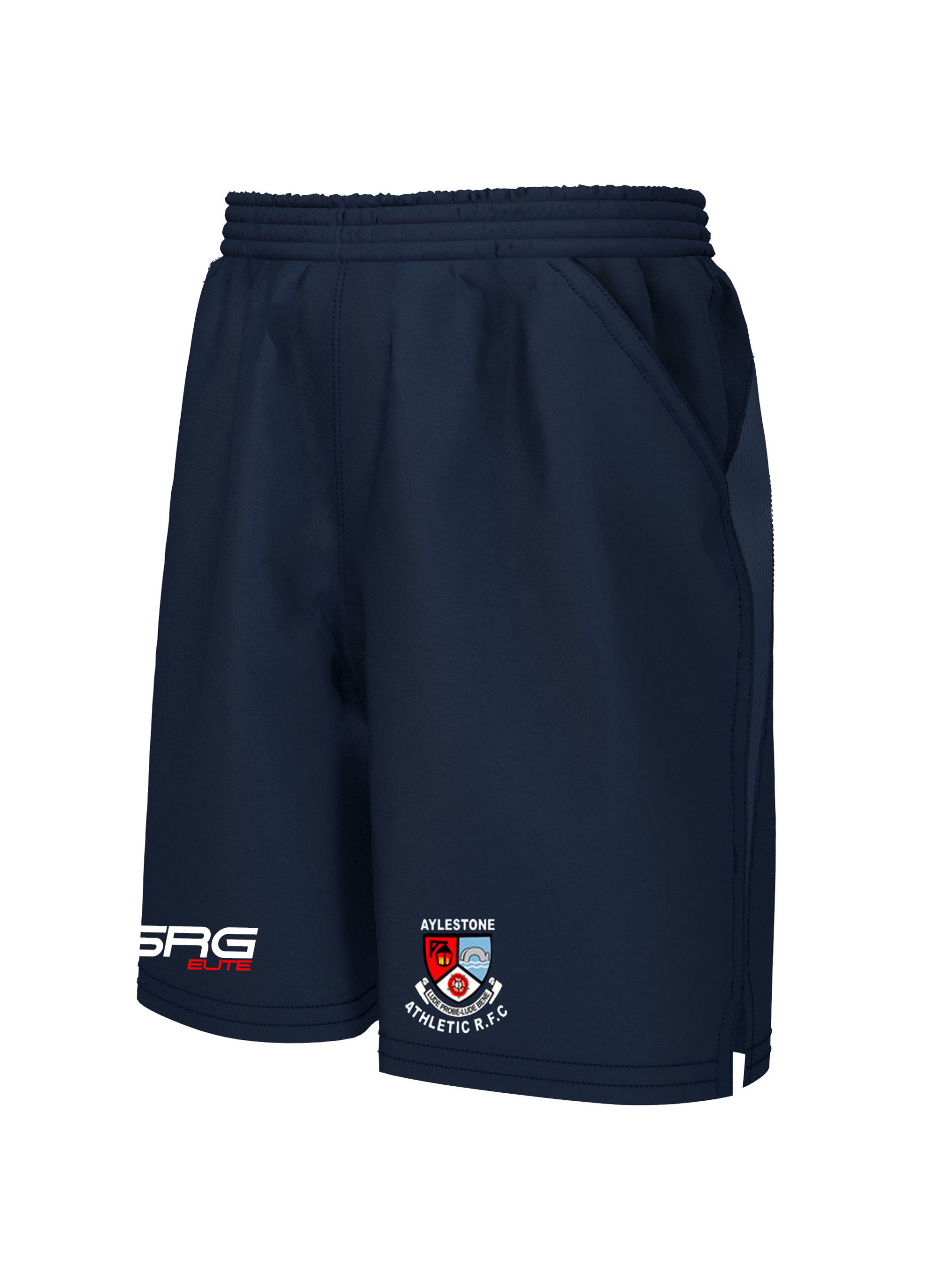 Aylestone Athletic RFC Pro Training Shorts Navy SRG Elite